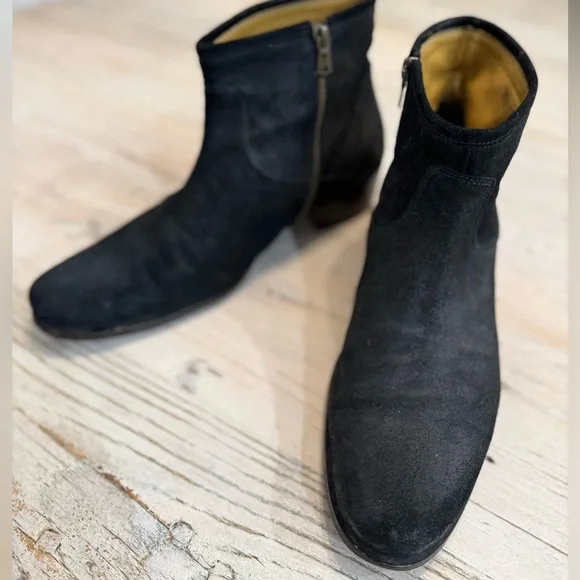Billy Reid Dark Suede Chukka Boots - Picture 5 of 15